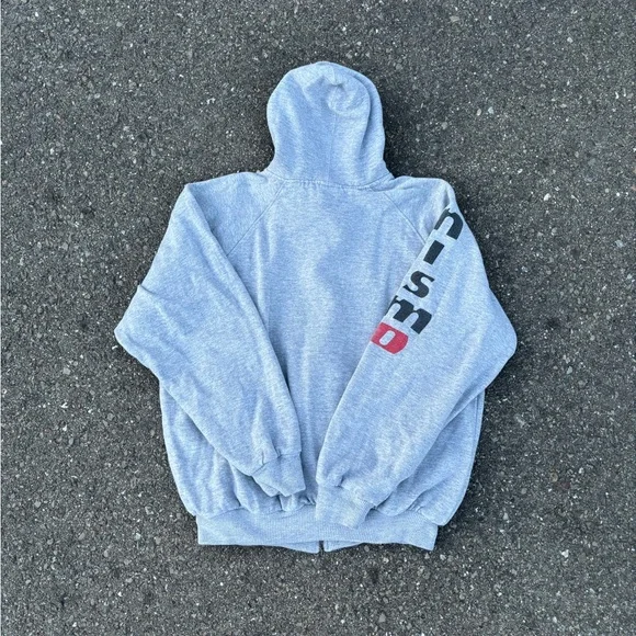 Nissan Nismo Racing Zip Up Hoodie Sweater Jacket 🏎️ - Picture 8 of 10